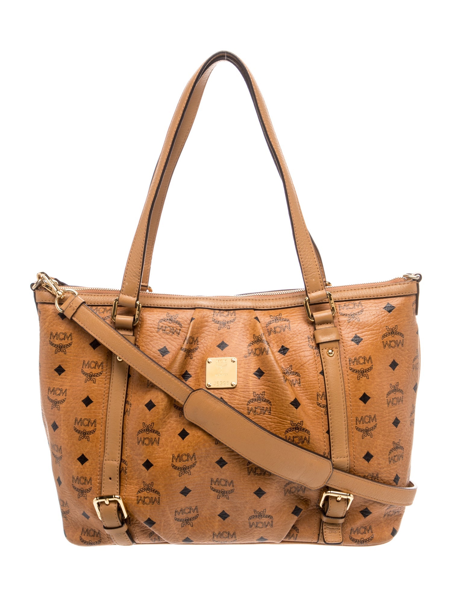 MCM Visetos Shoulder Bag