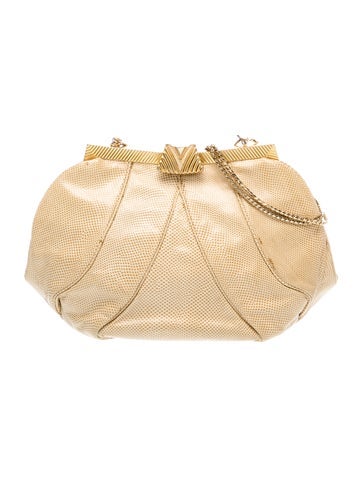 Lizard Top Handle Bag
