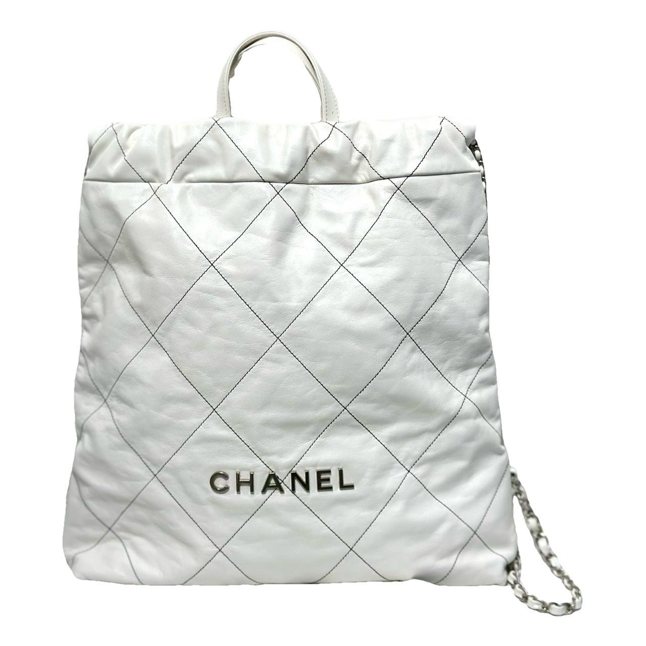 Chanel 22 leather backpack