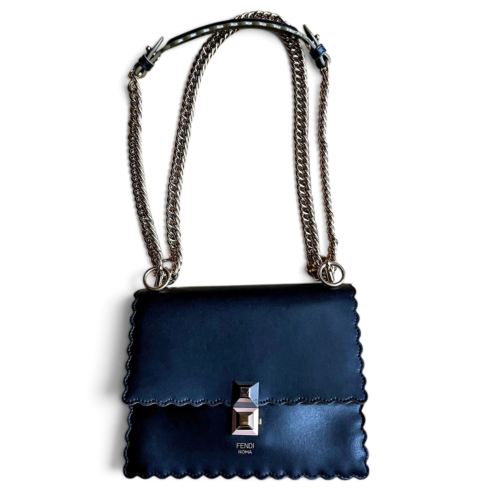 Kan I leather handbag