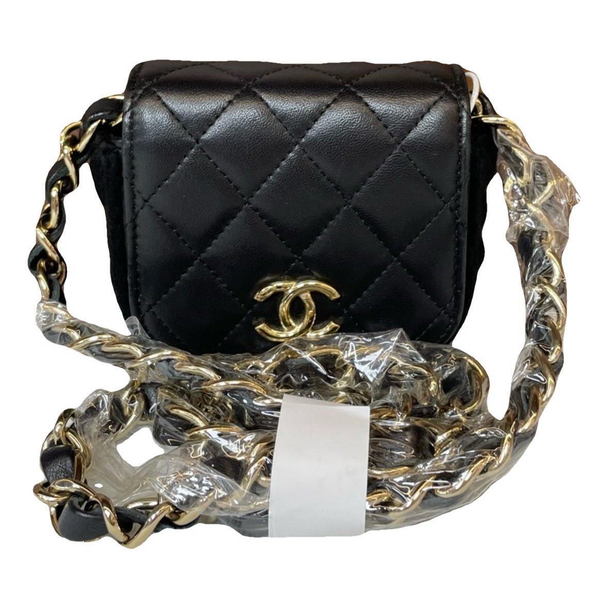 Trendy CC Vanity leather handbag