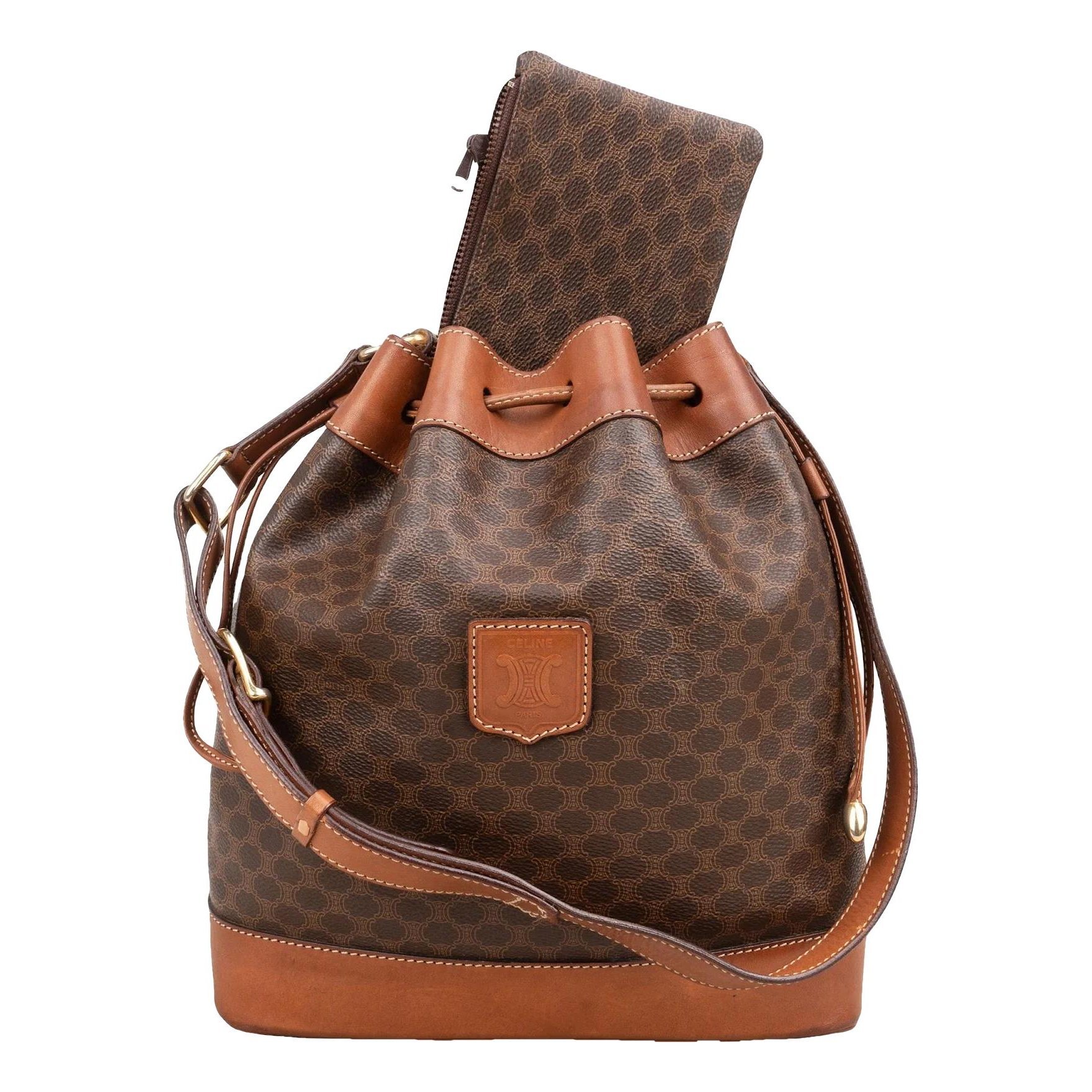 C bag leather handbag