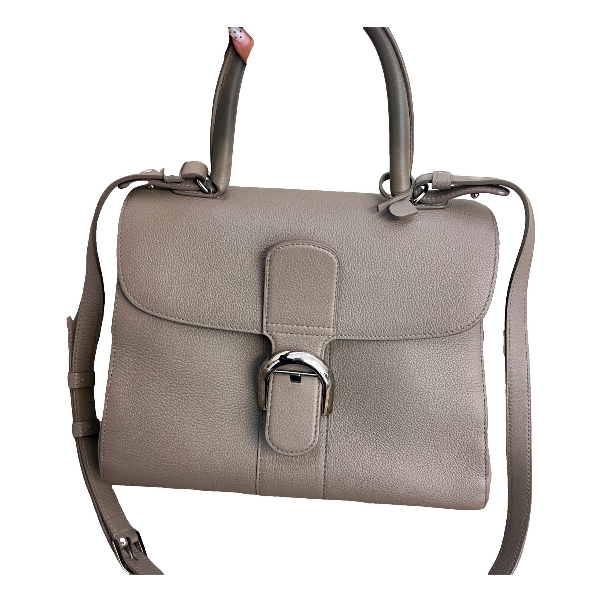Brillant leather handbag