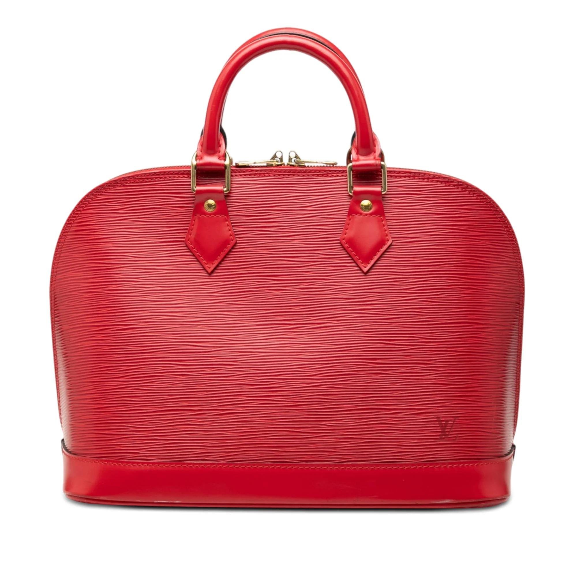 Alma leather handbag