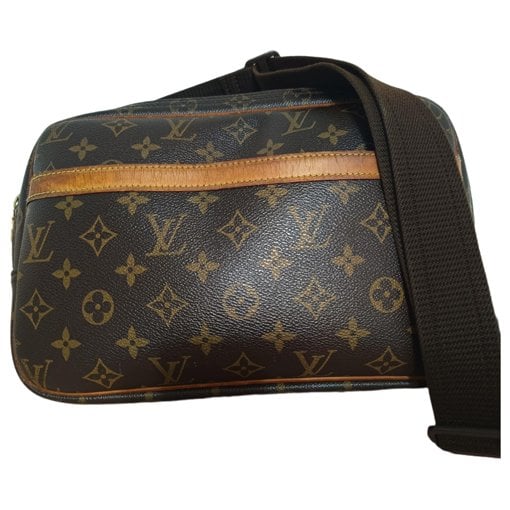 Reporter leather crossbody bag