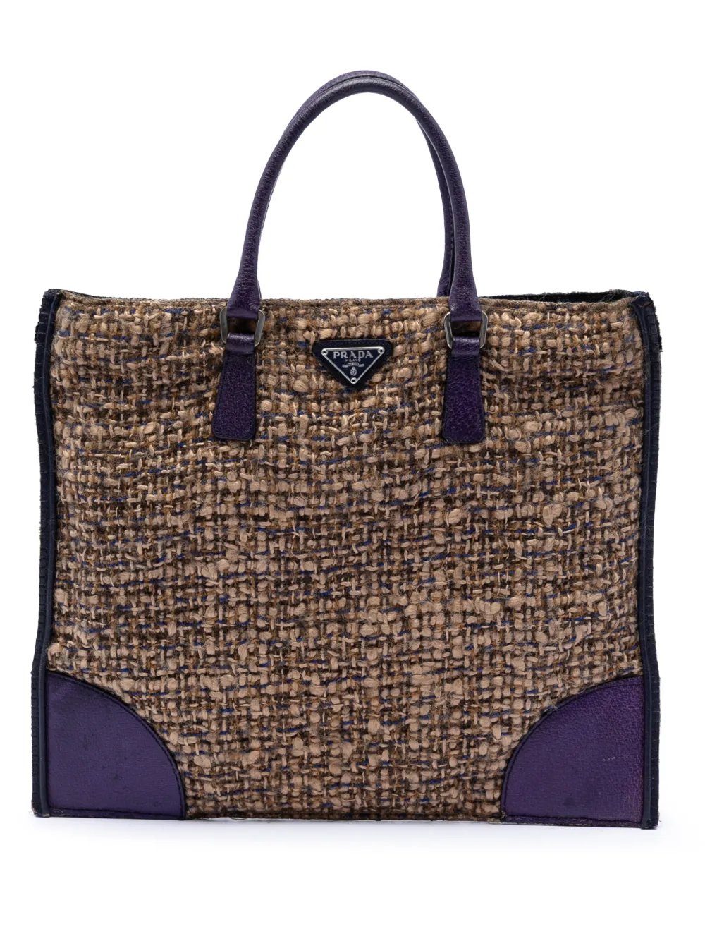 2000-2013 Cinghiale Trimmed Viscose Flat tote bag