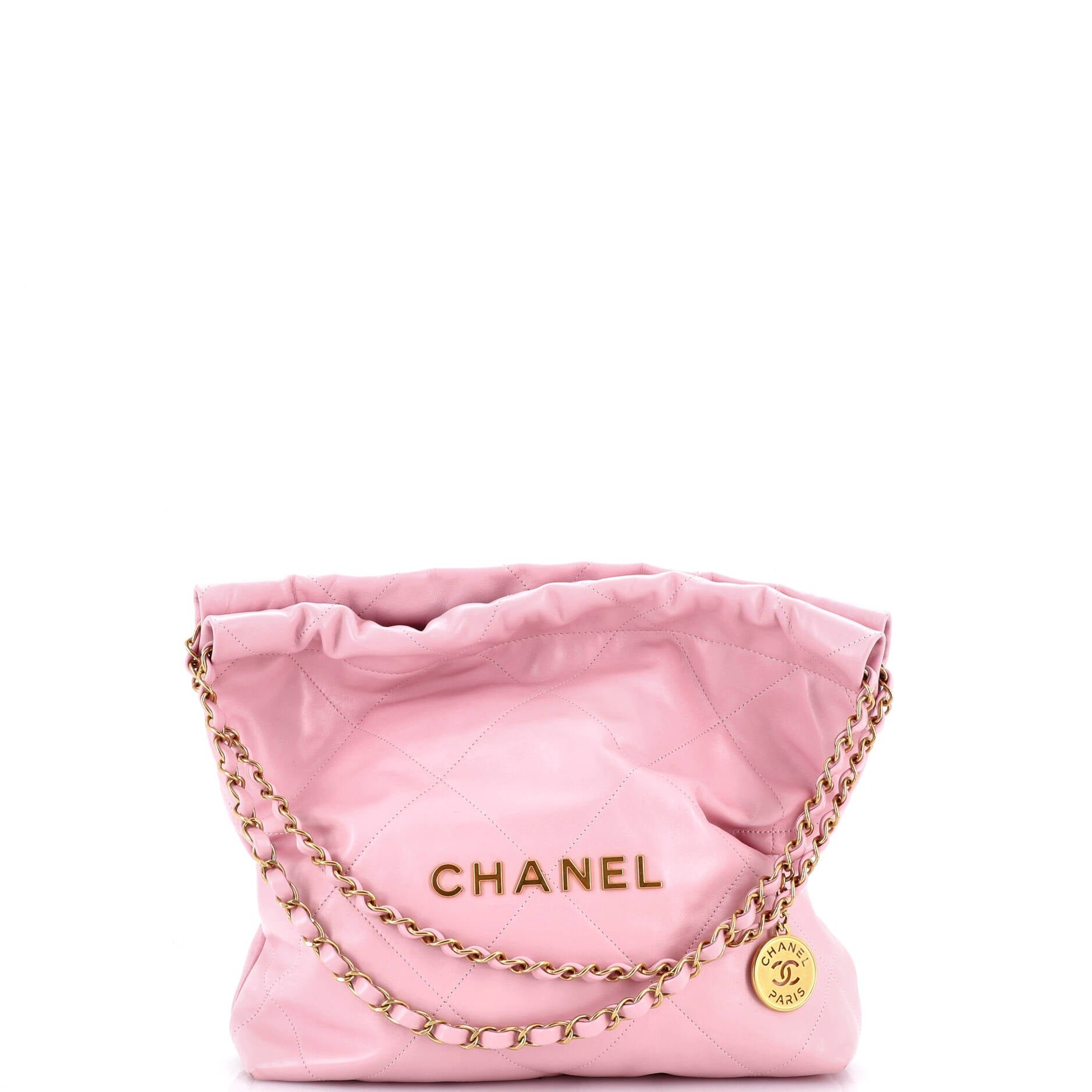 22 Chain Hobo Quilted Calfskin Small