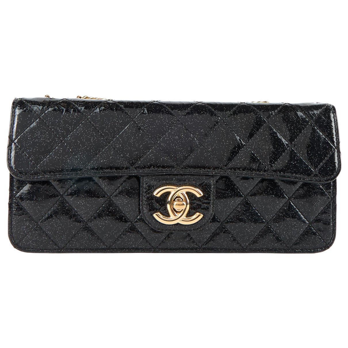 Patent leather crossbody bag
