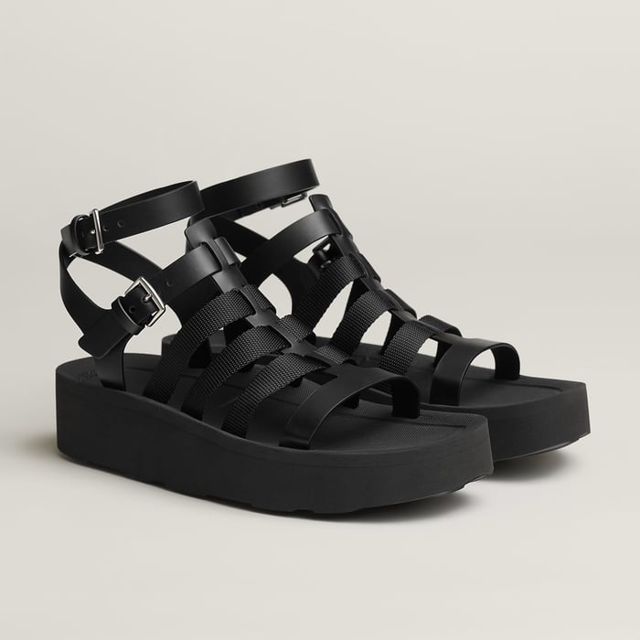 Noir Jupiter Sandal