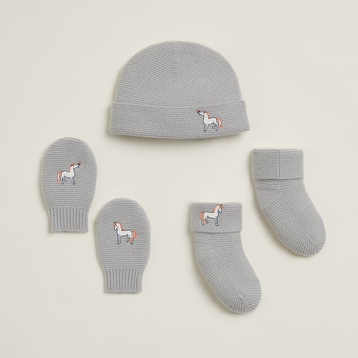 Gris Perle Cabriole Baby Gift Set