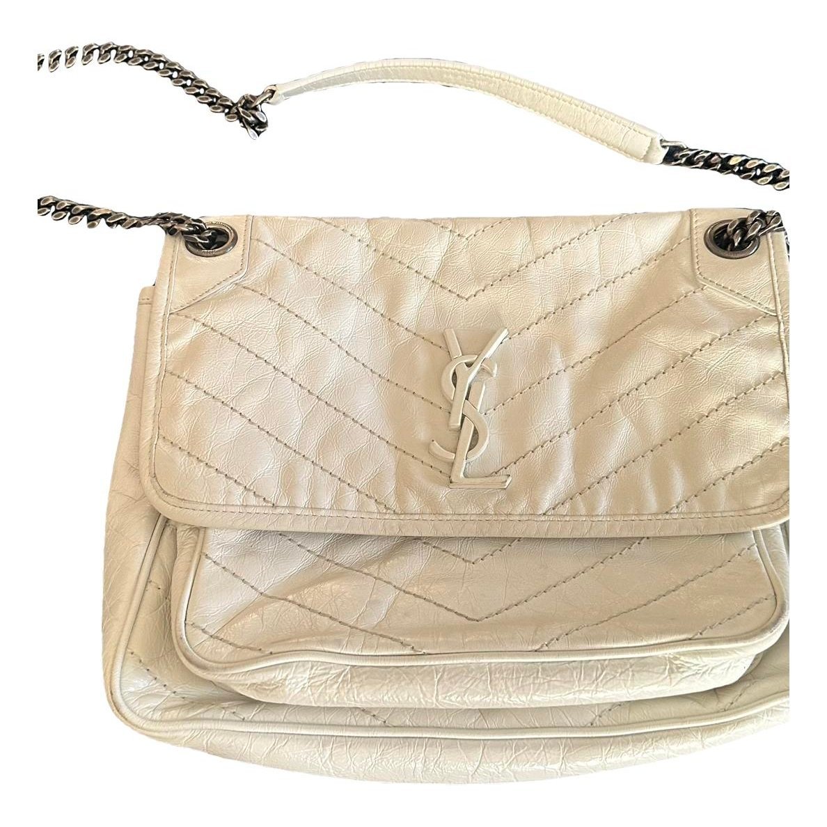 Niki leather crossbody bag