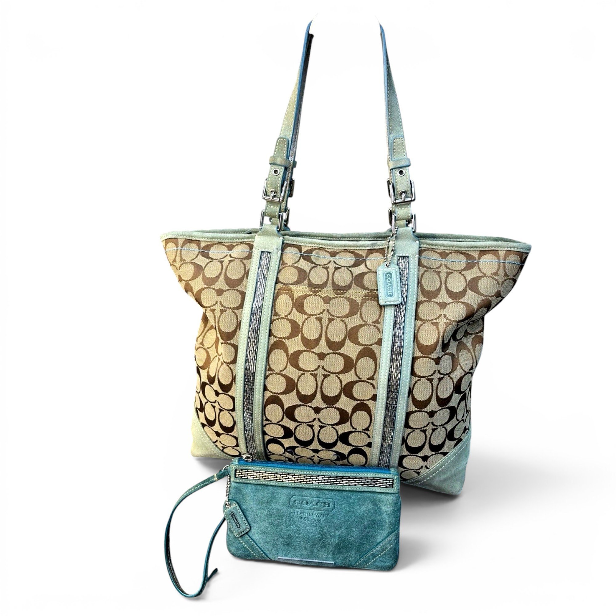Leather tote