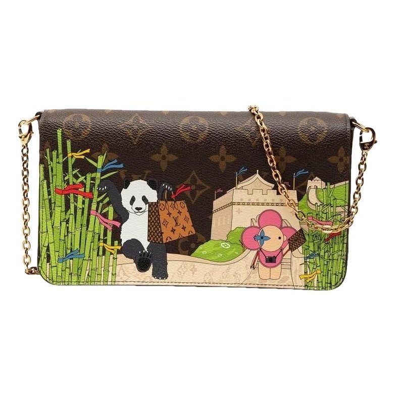 Leather handbag