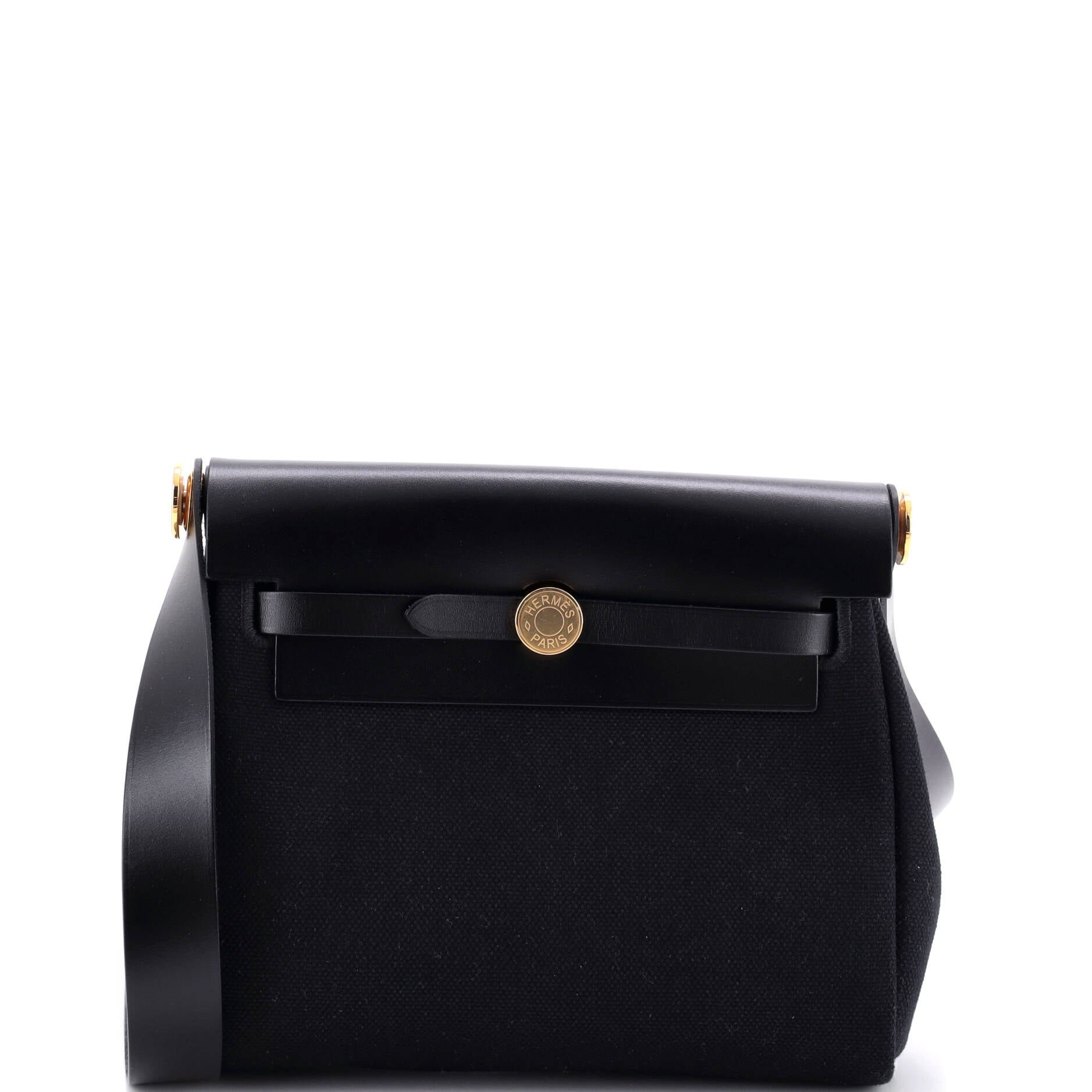 Herbag Zip Toile and Leather 20