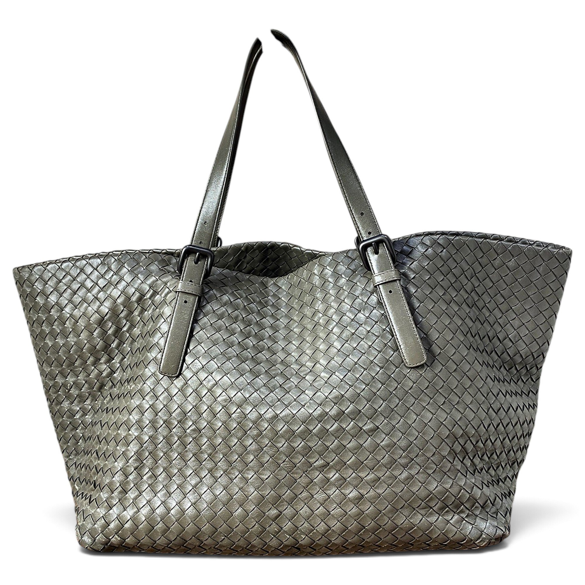 Roma leather tote