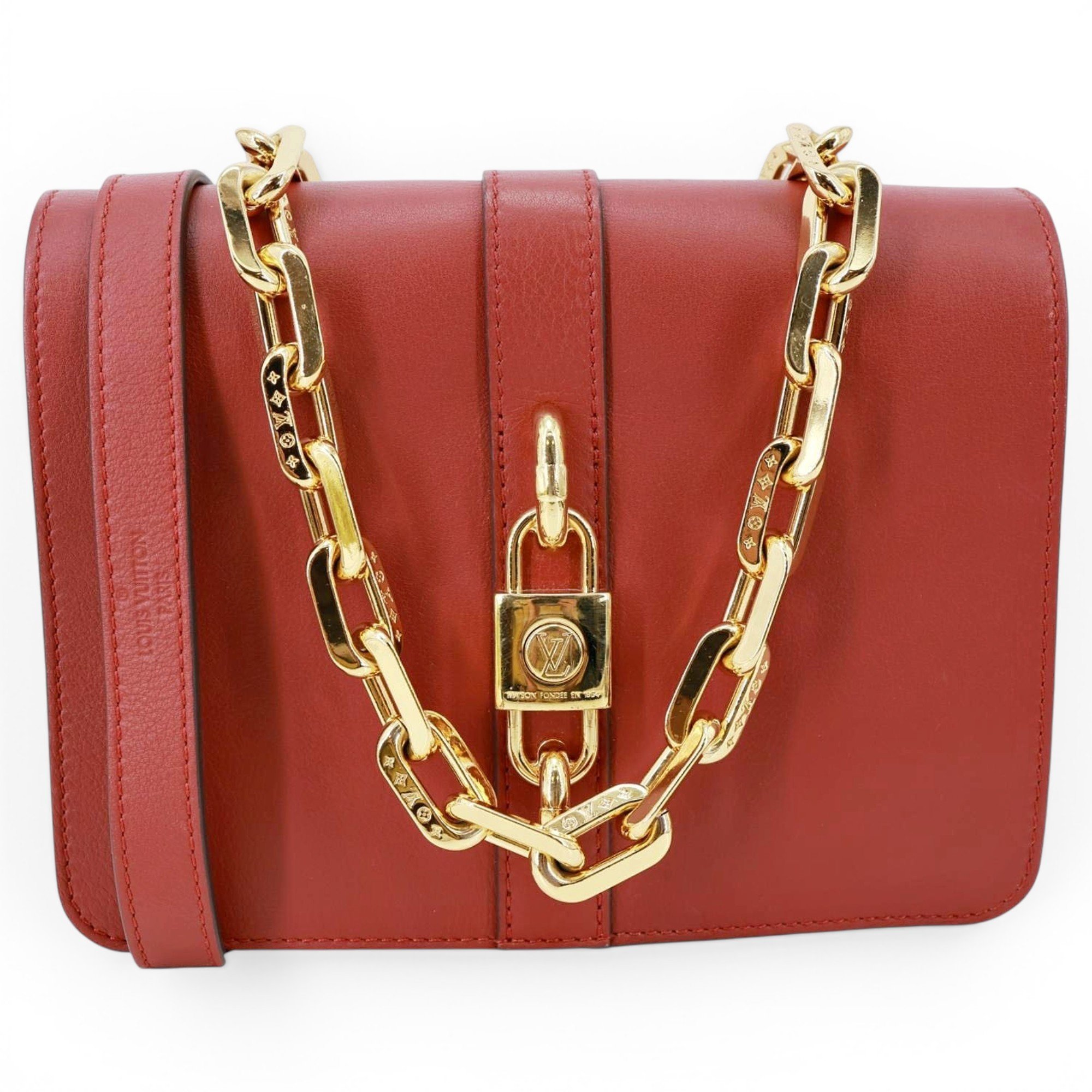 Leather handbag