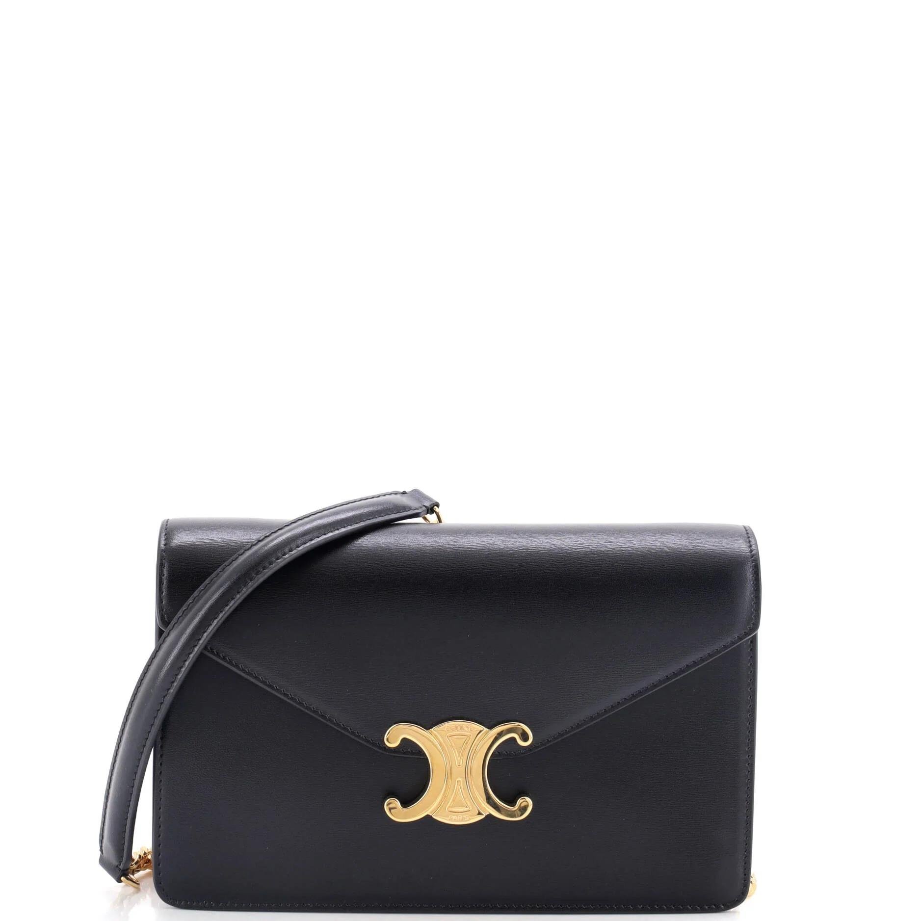 Wallet On Chain Margo leather crossbody bag
