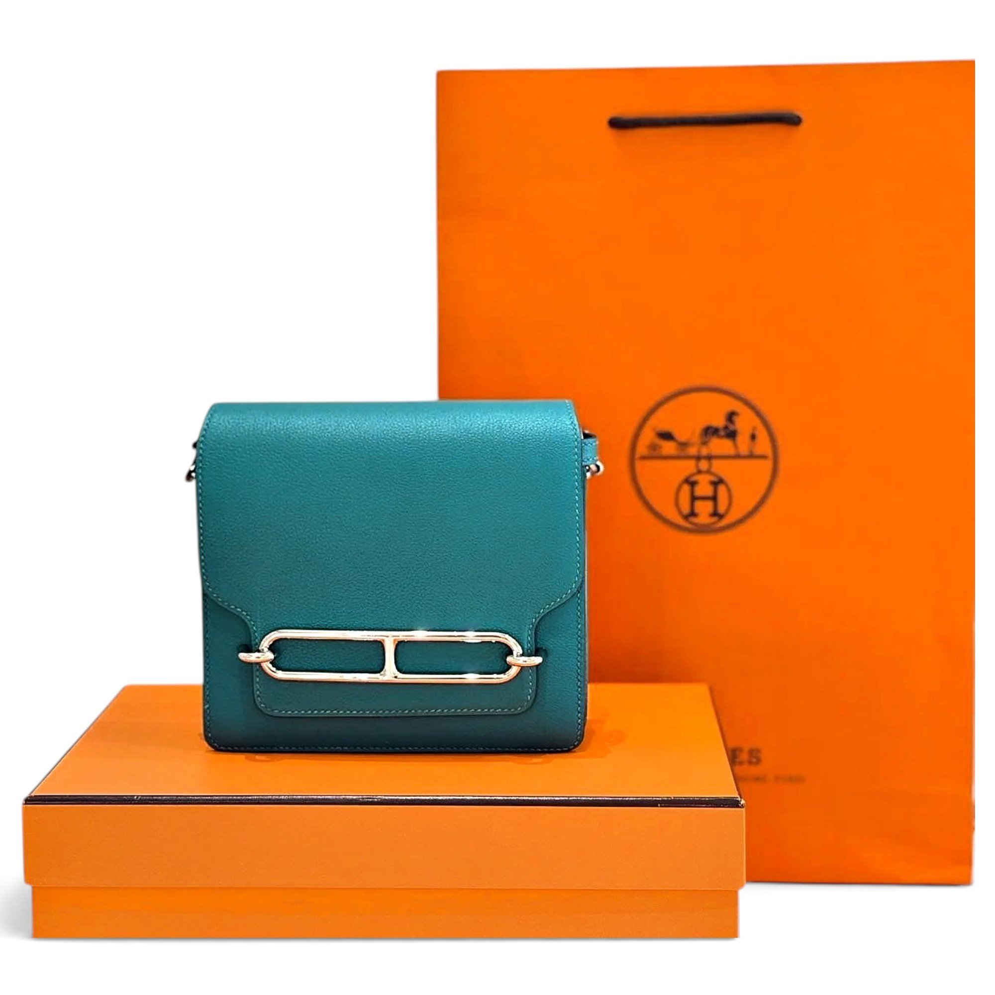 Leather crossbody bag