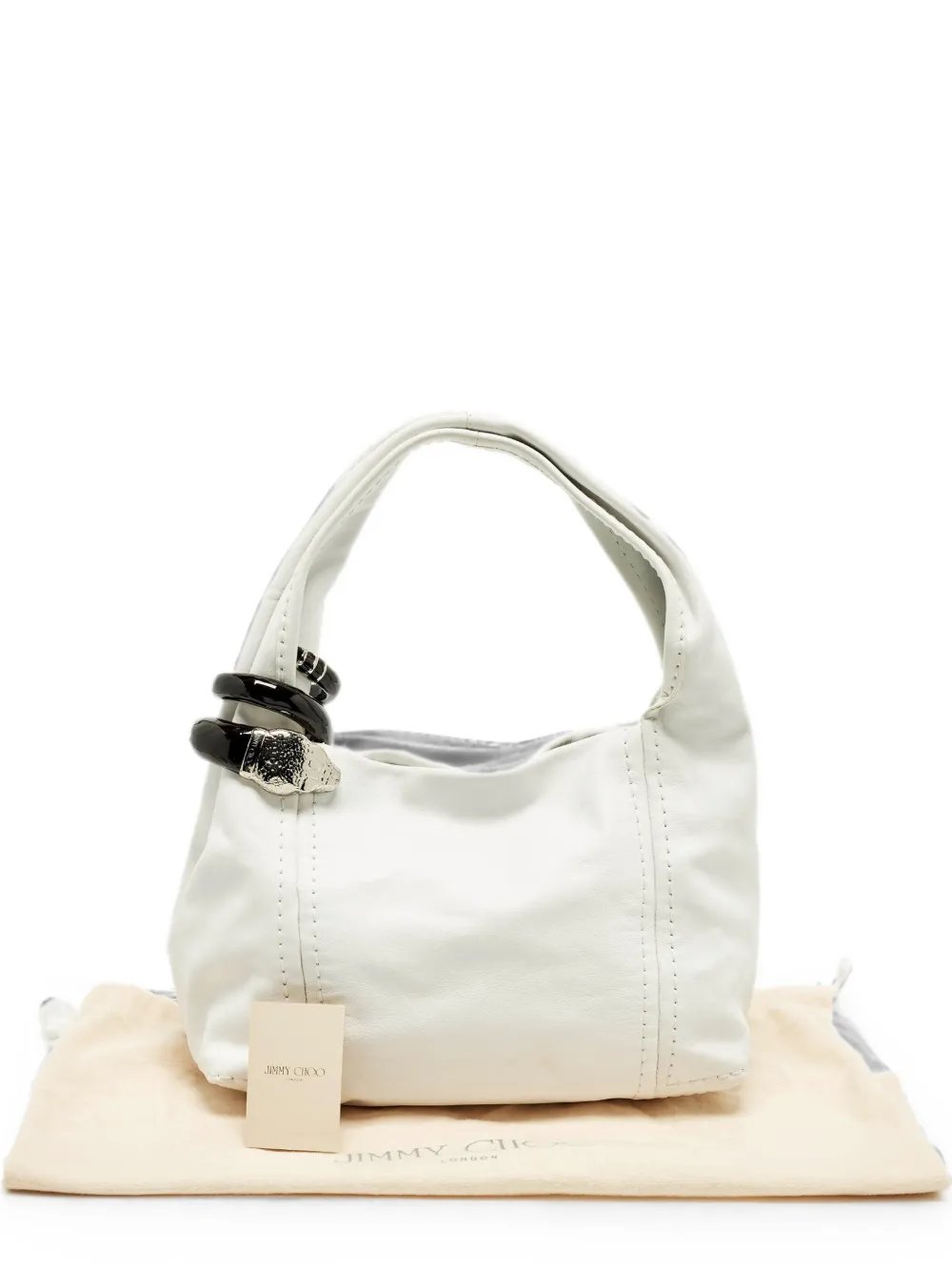 Jimmy Choo Saba leather shoulder bag