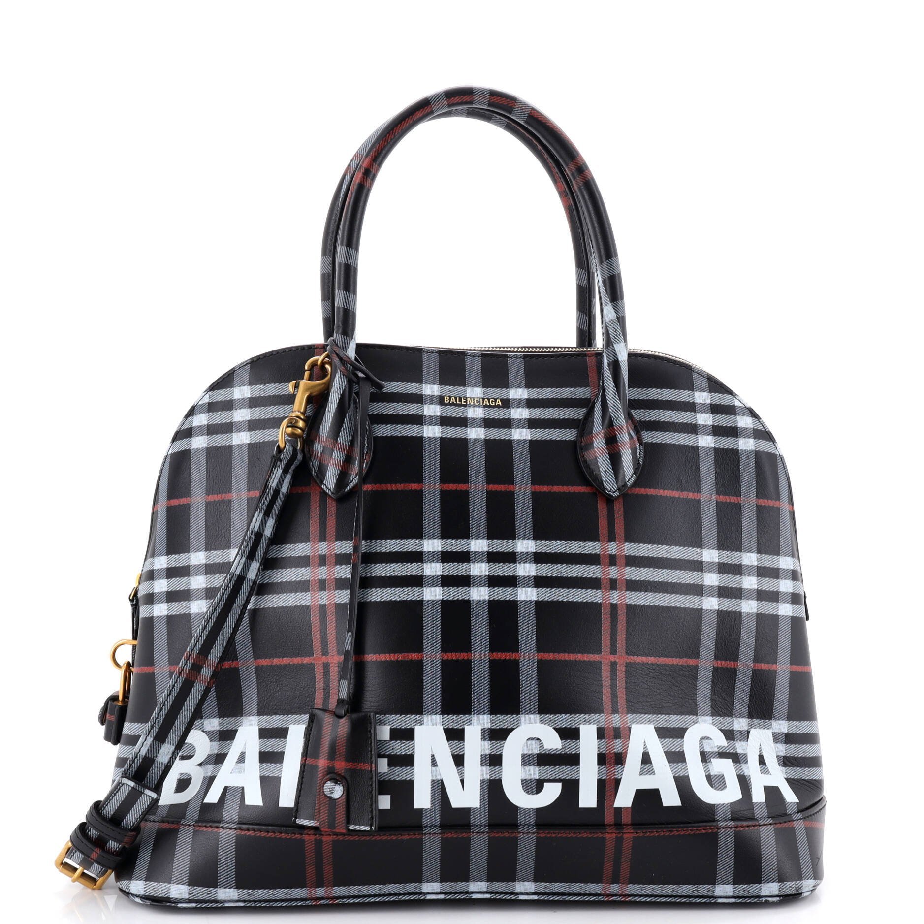 Leather satchel