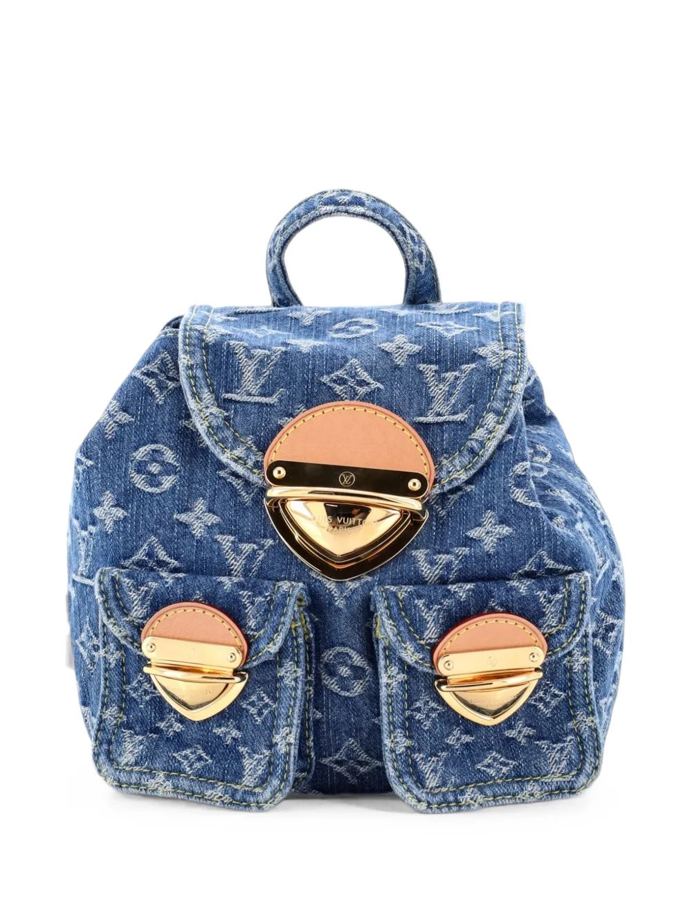 Venice Monogram Denim backpack