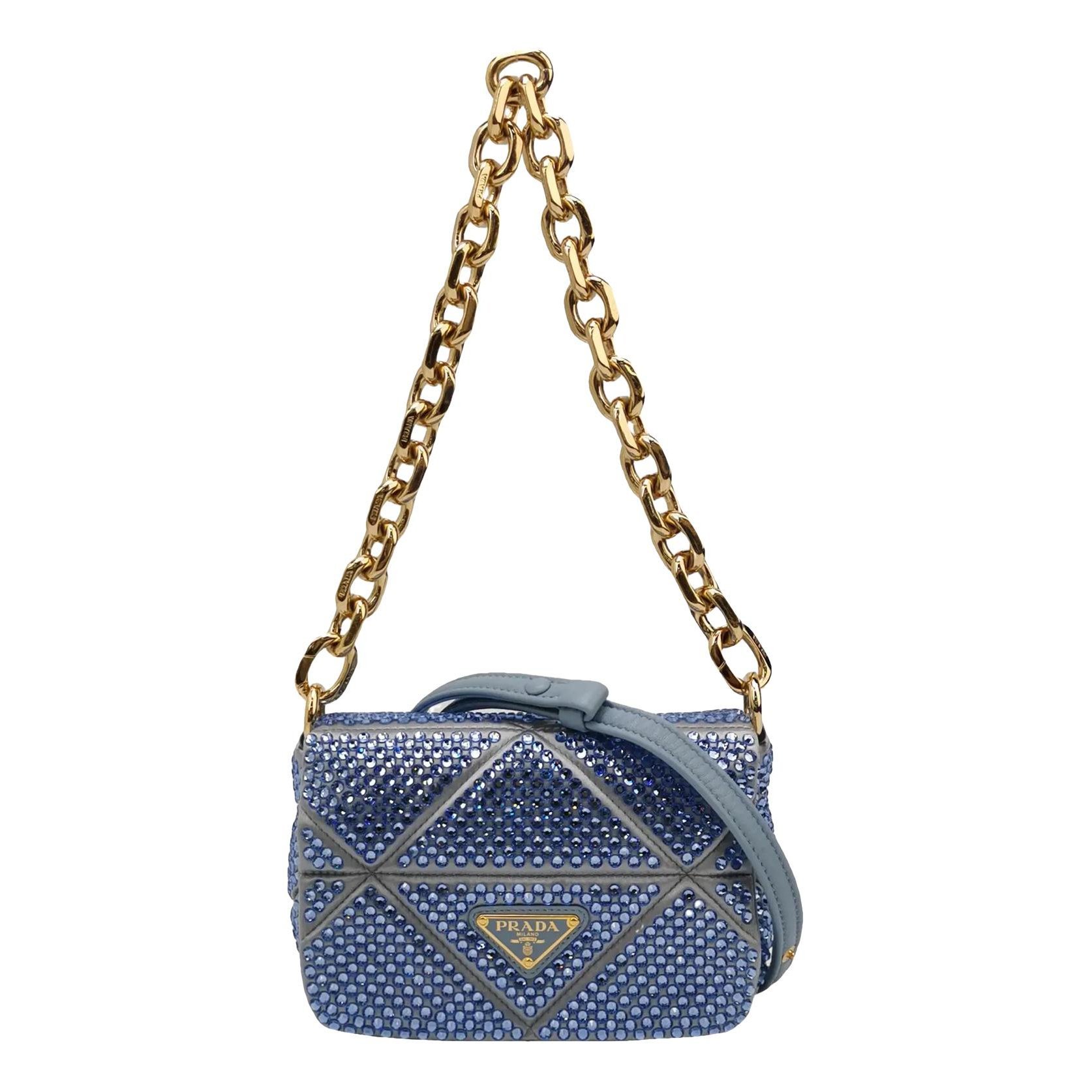 Silk crossbody bag