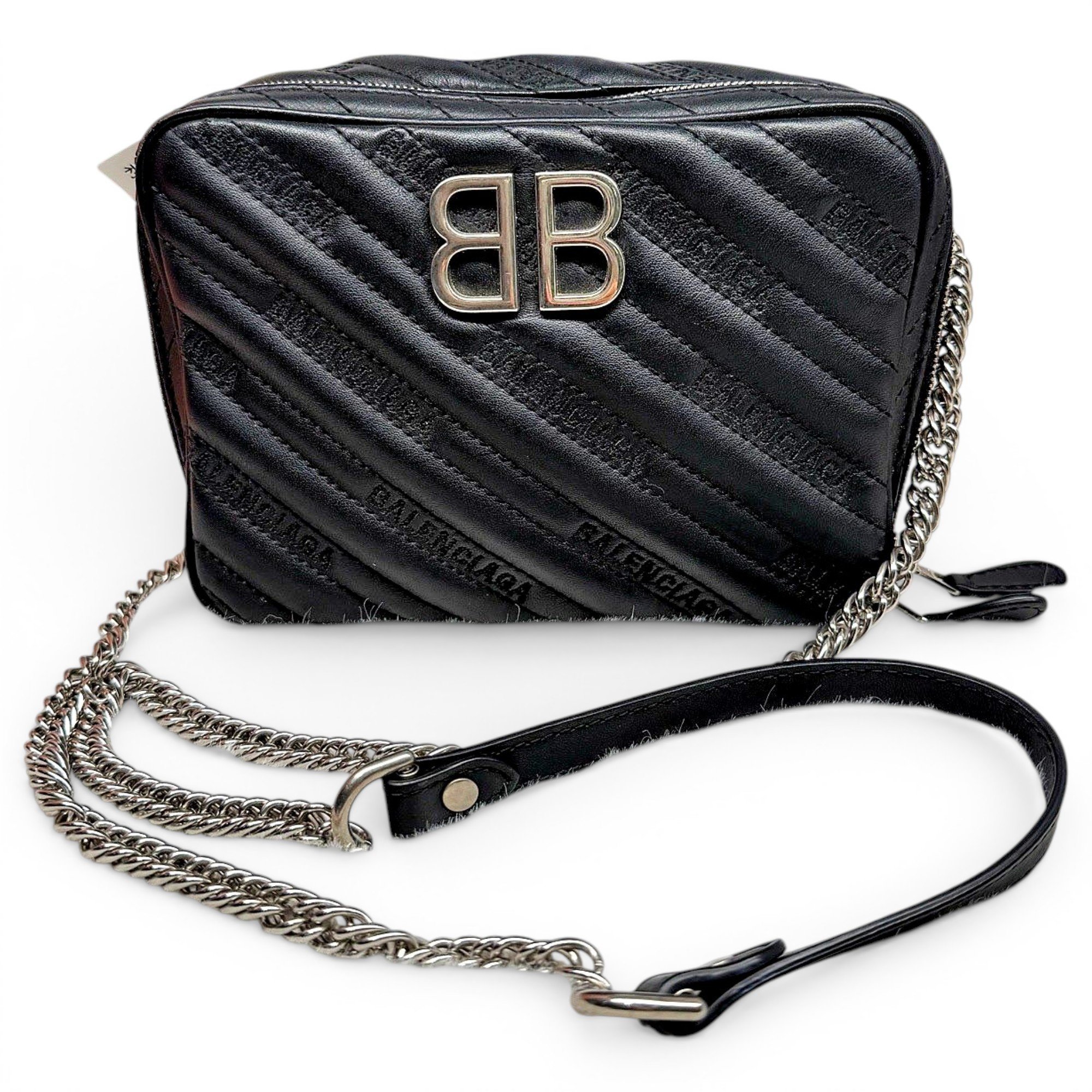 BB Reporter leather handbag