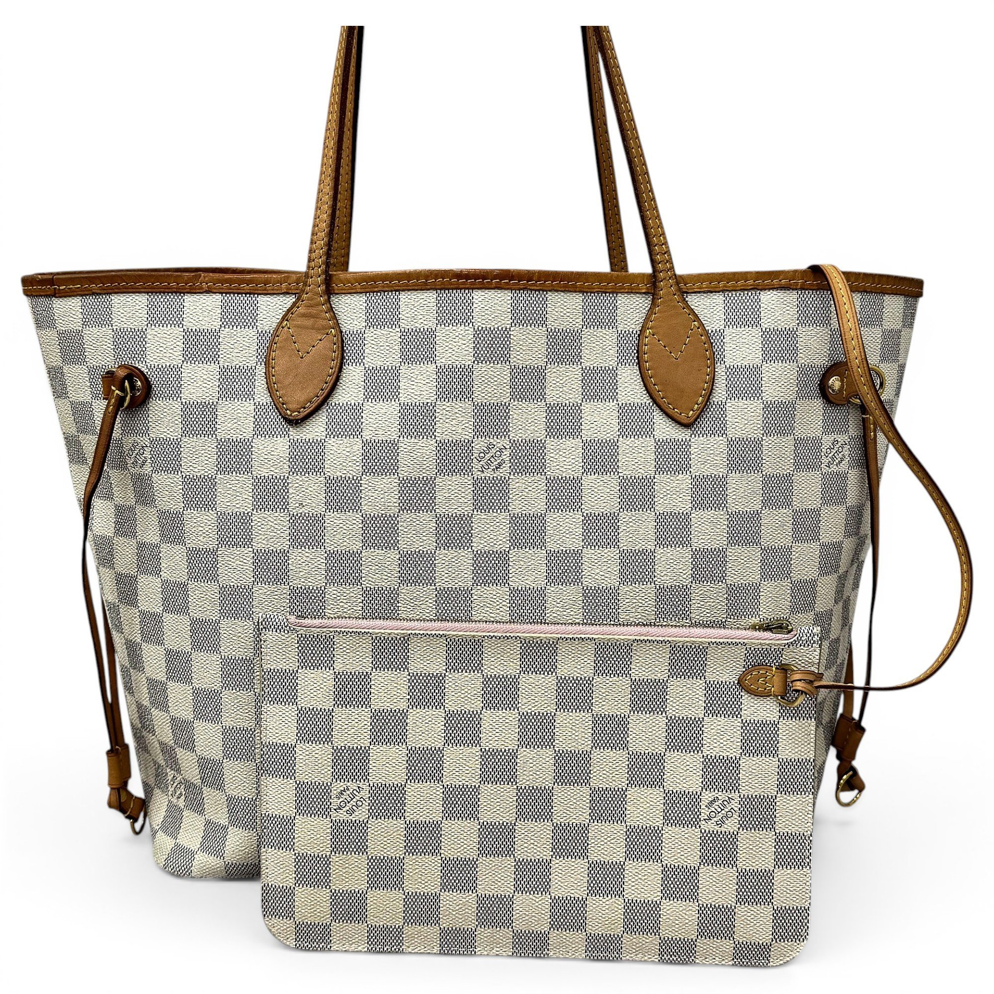 Neverfull leather handbag