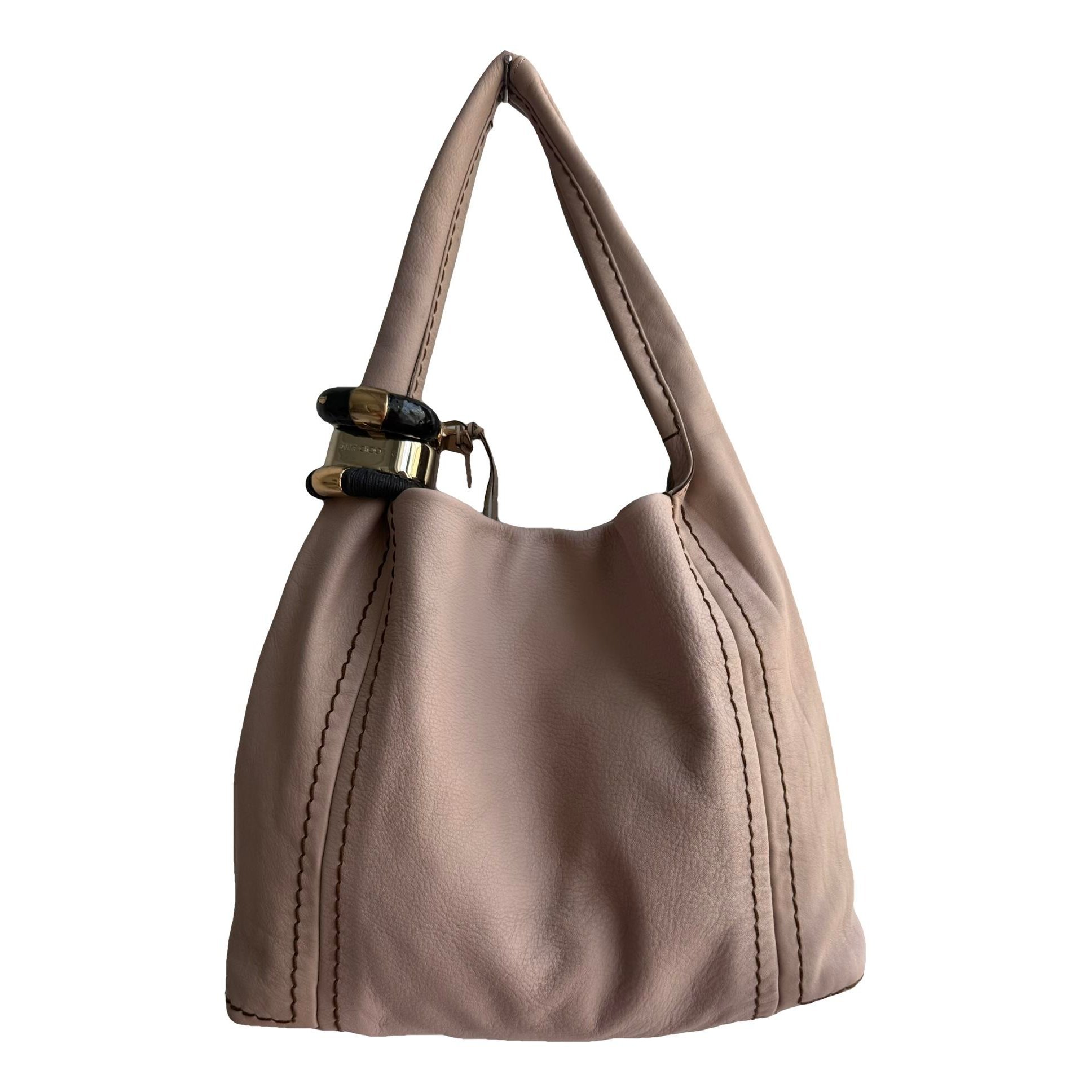 Leather handbag