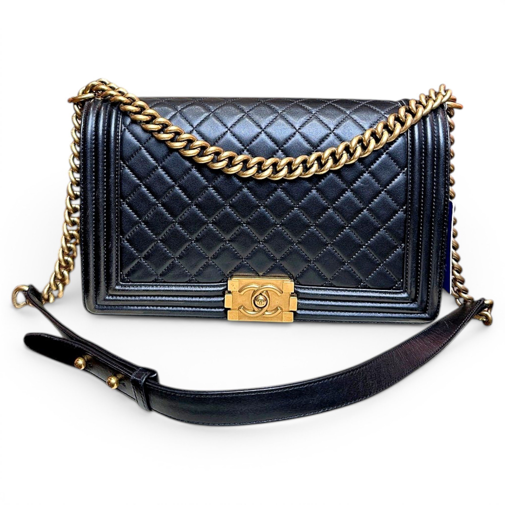 Boy leather handbag