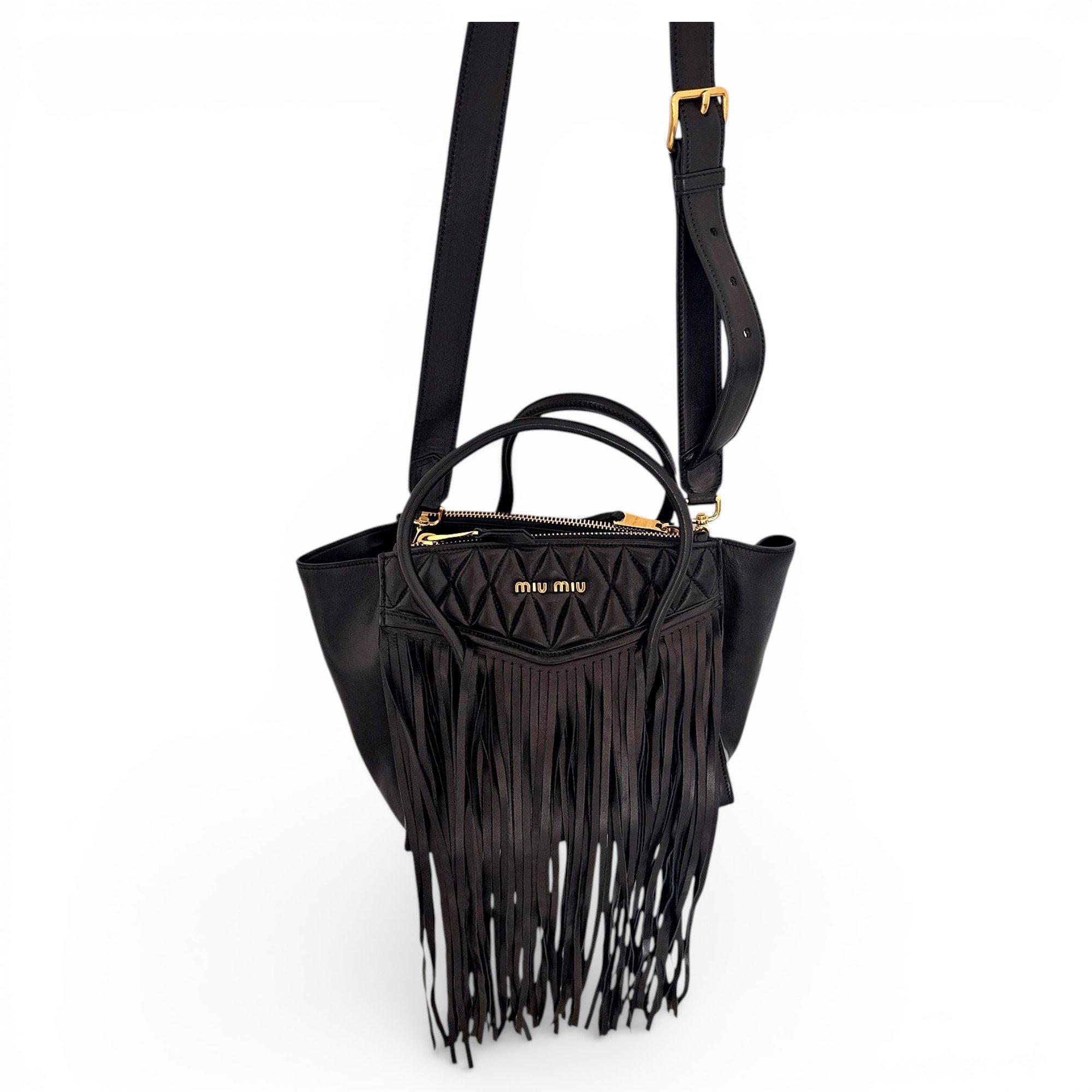 Leather handbag