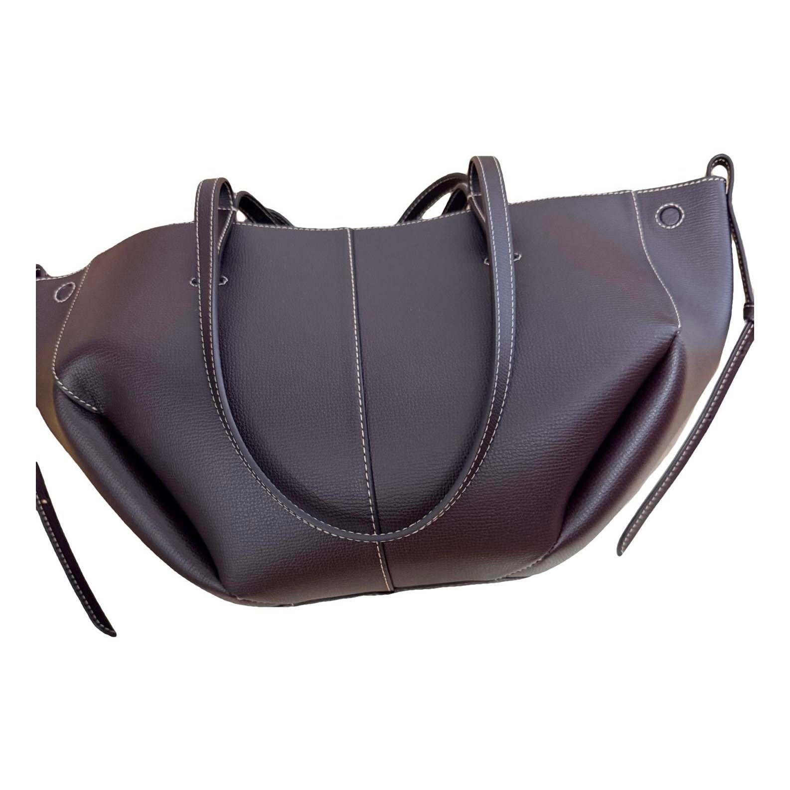 Leather handbag