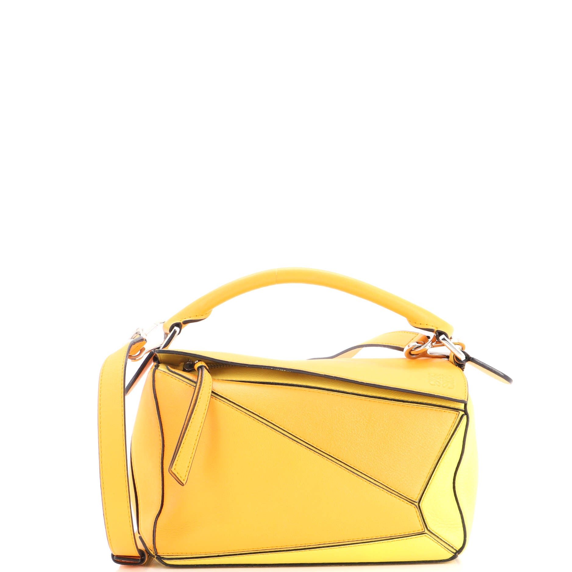 Puzzle Bag Leather Small