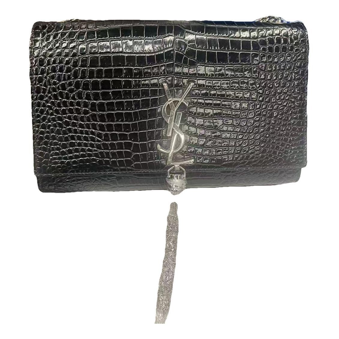 Pompom Kate leather crossbody bag