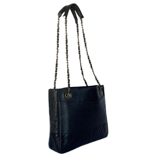 Grand shopping leather handbag