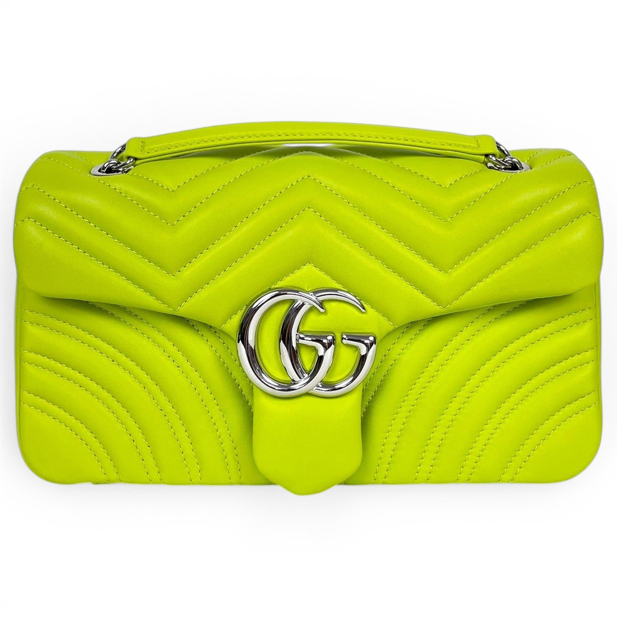 GG Marmont Flap leather crossbody bag