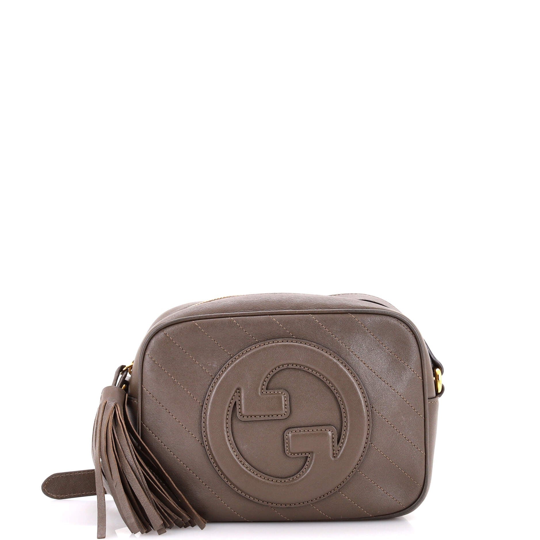 Blondie NM Camera Shoulder Bag Diagonal Quilted Leather Small
