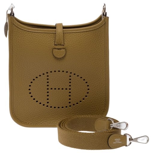 Mini Evelyne leather crossbody bag