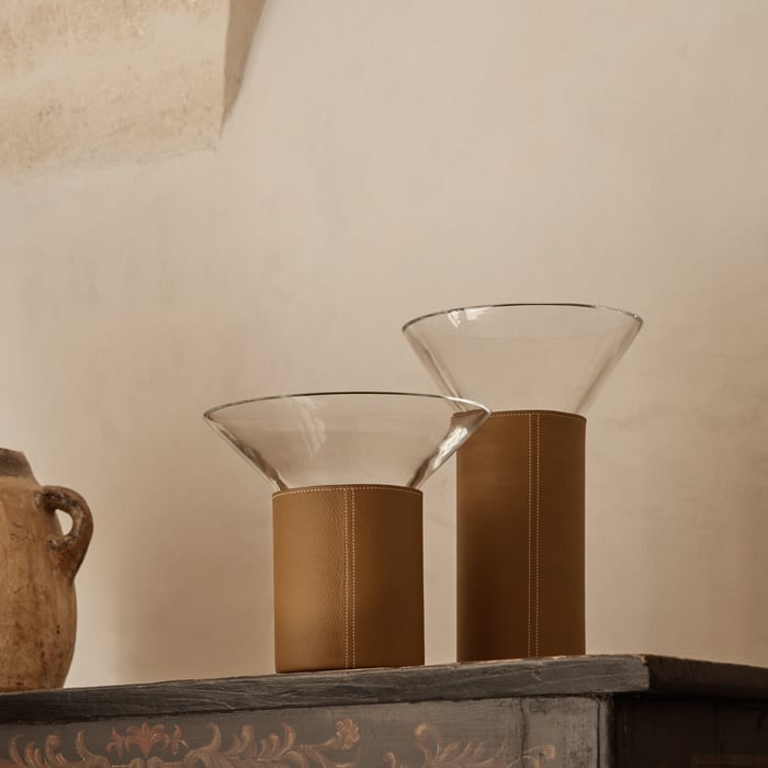 Kraft Delta Vase, Small Model