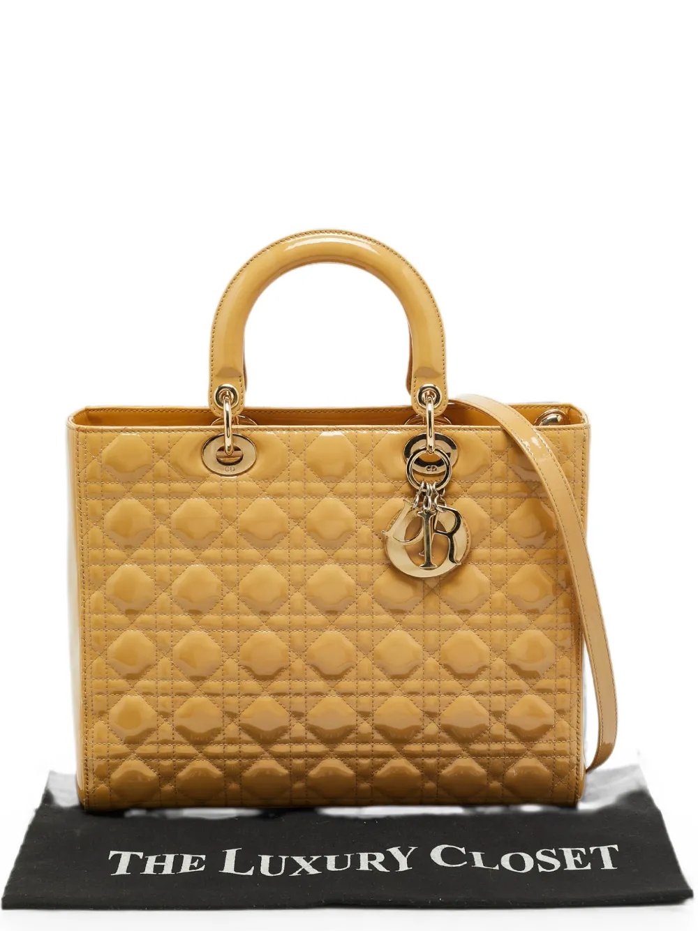 Lady Dior Cannage tote bag