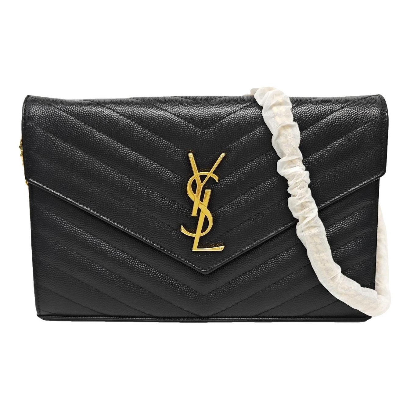 Baby monogramme leather handbag