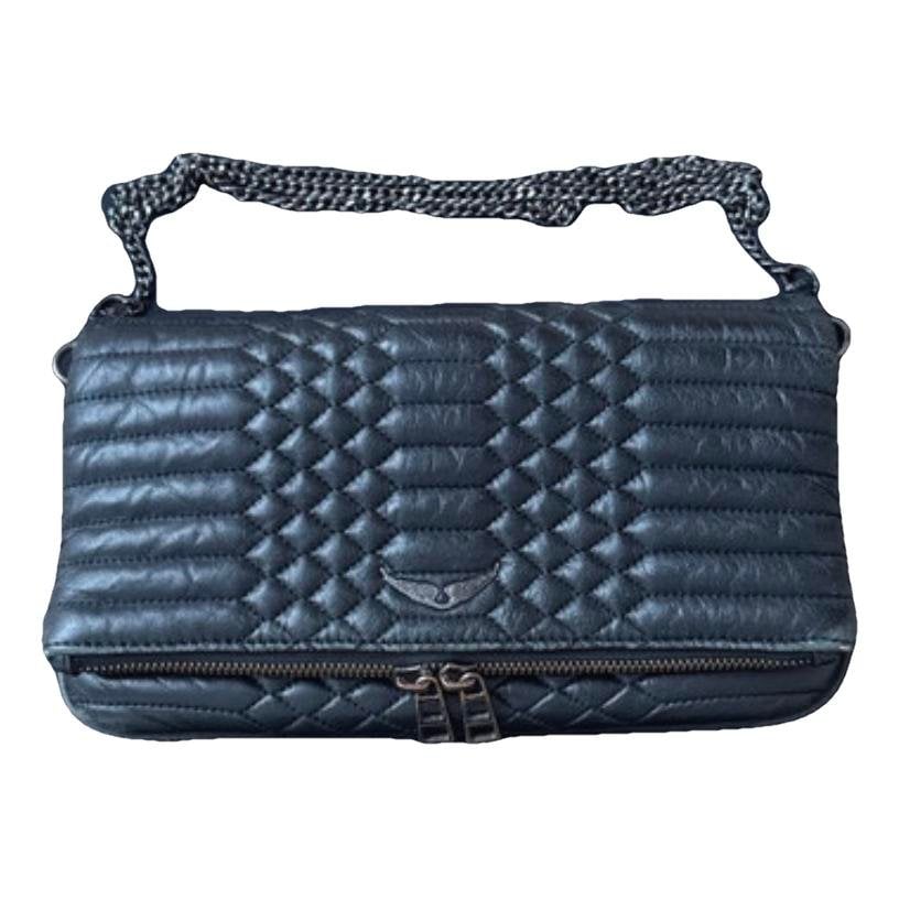 Rock leather crossbody bag