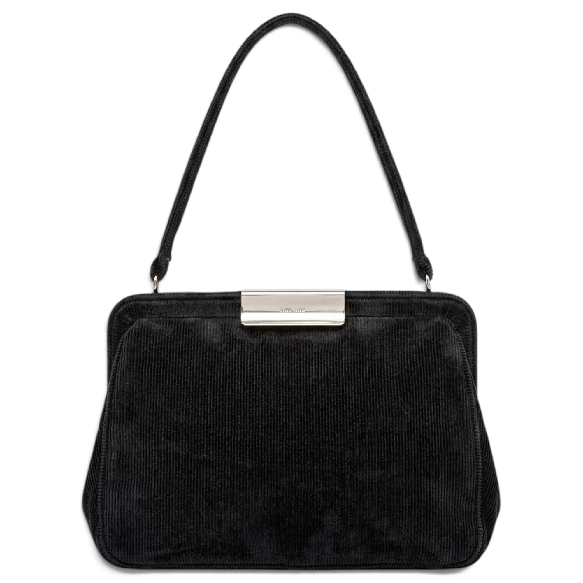 Miu Belle velvet handbag