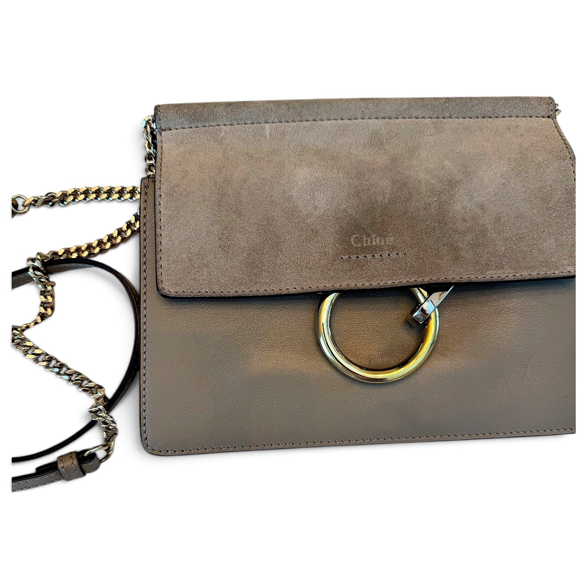 Faye leather crossbody bag