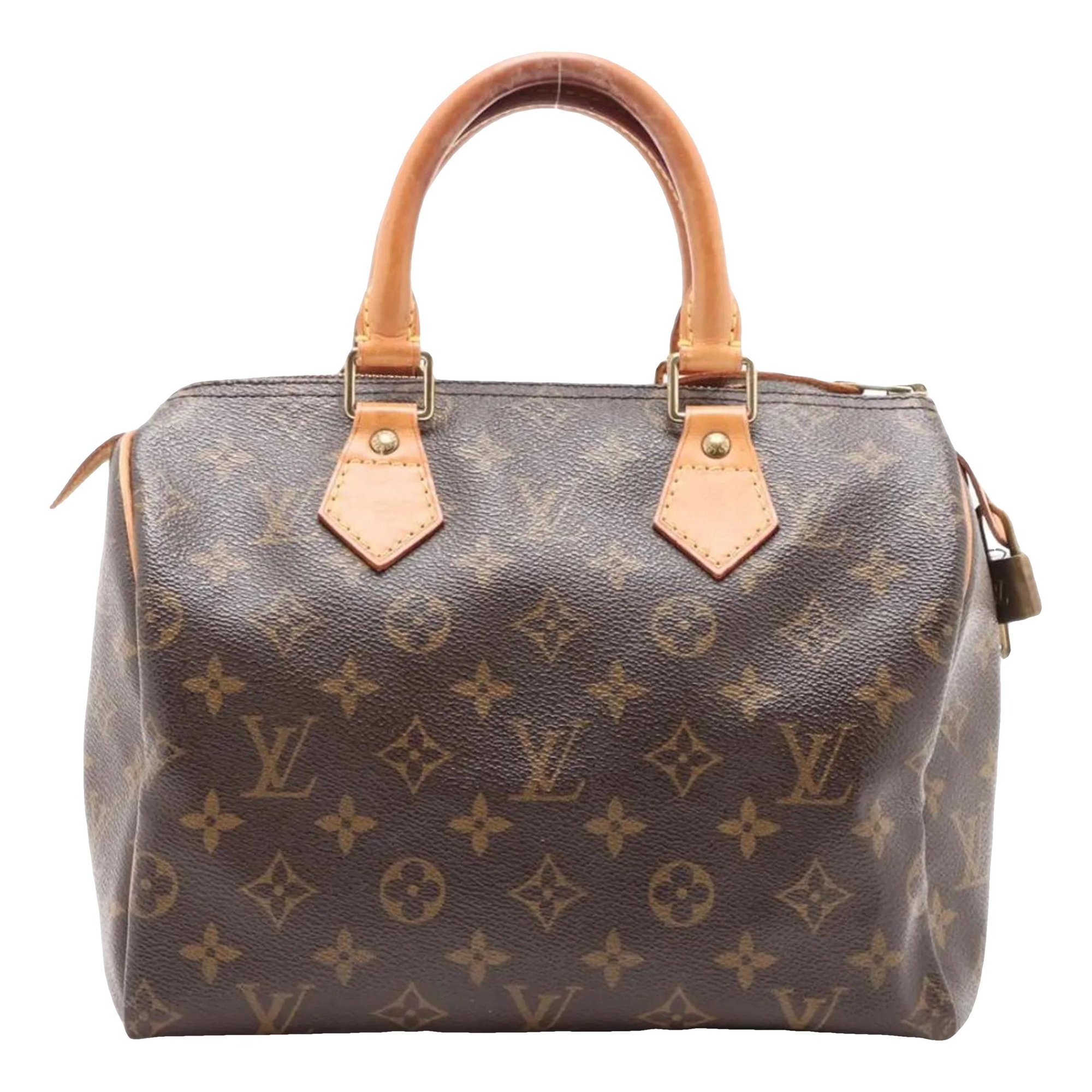Speedy leather bag