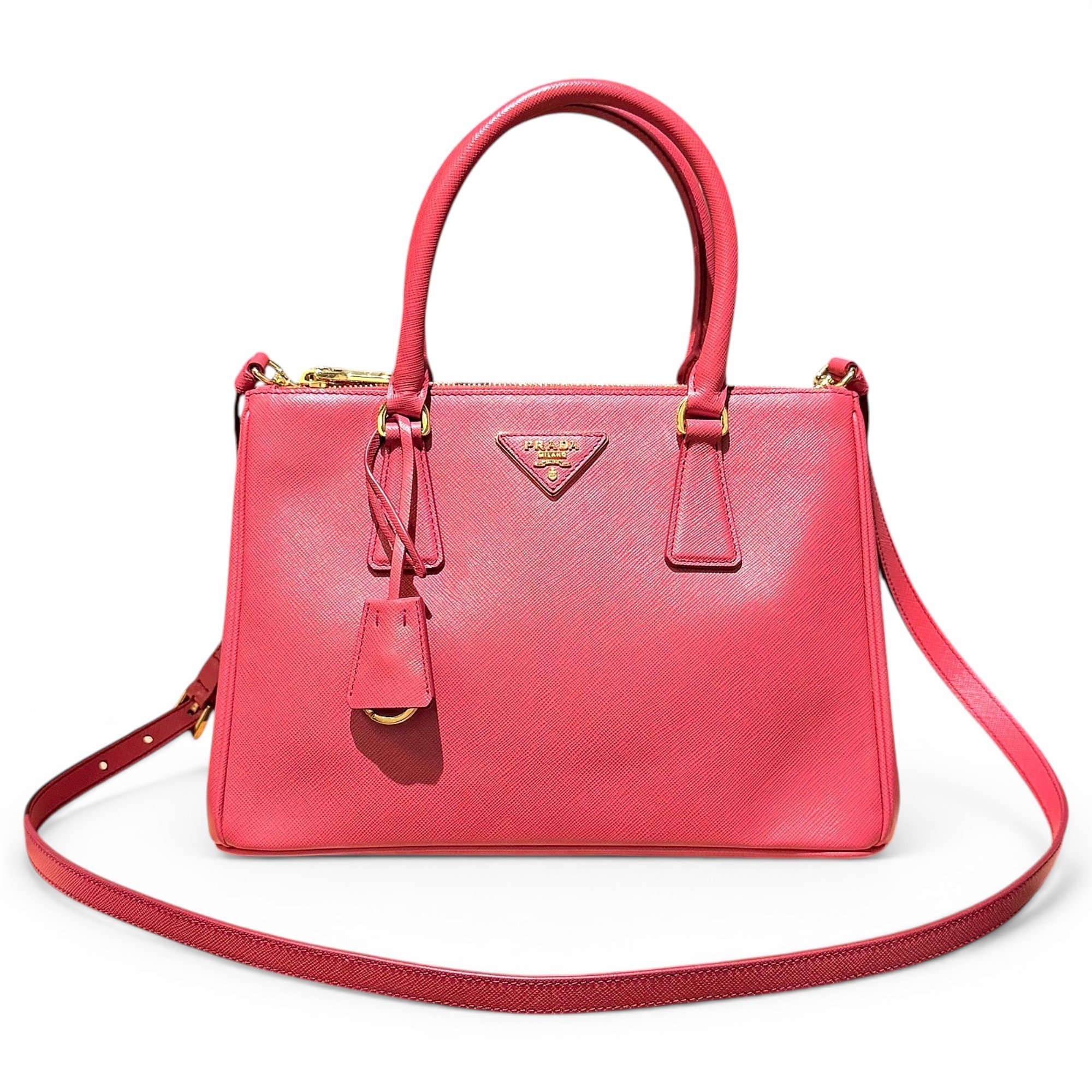 Galleria leather handbag