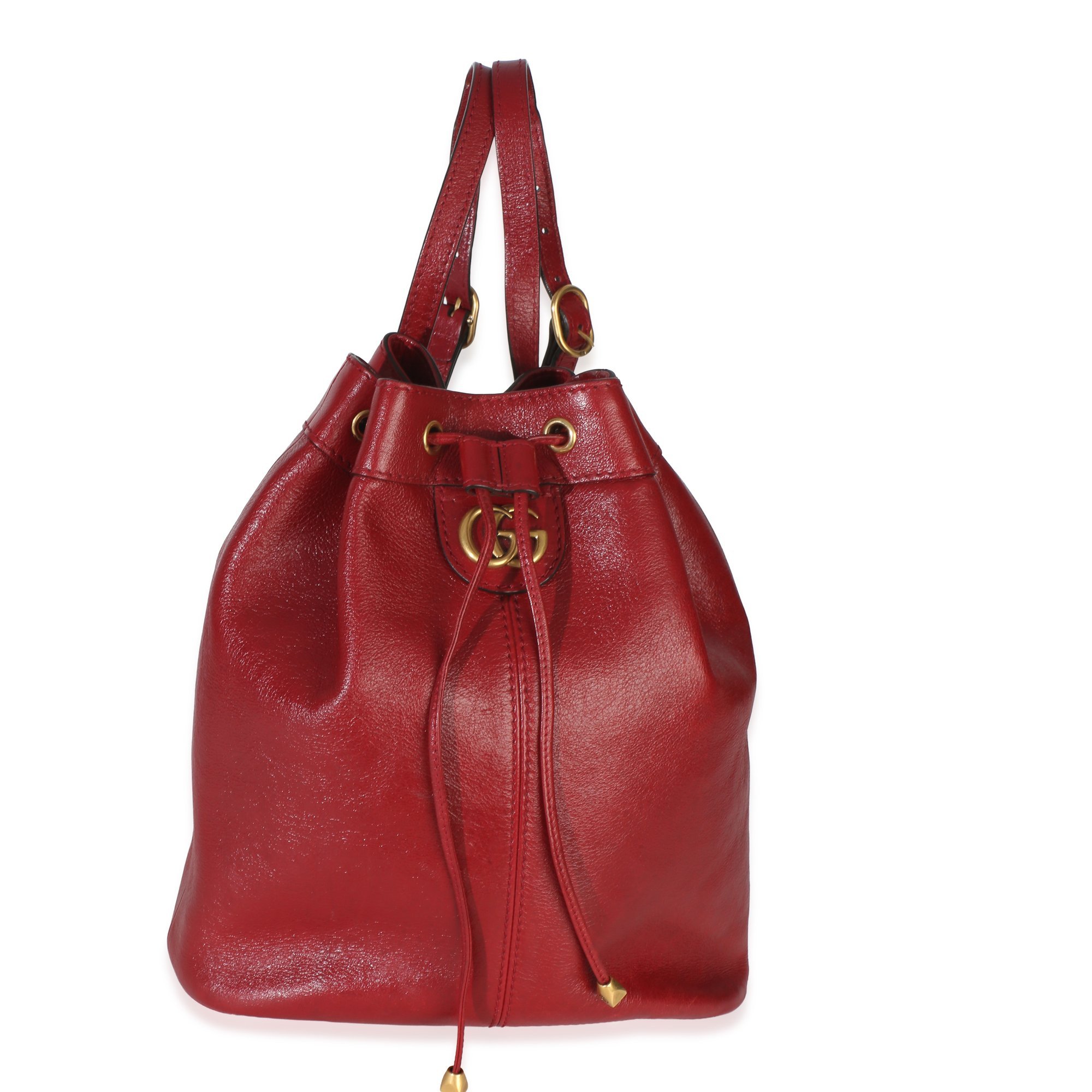 Leather backpack