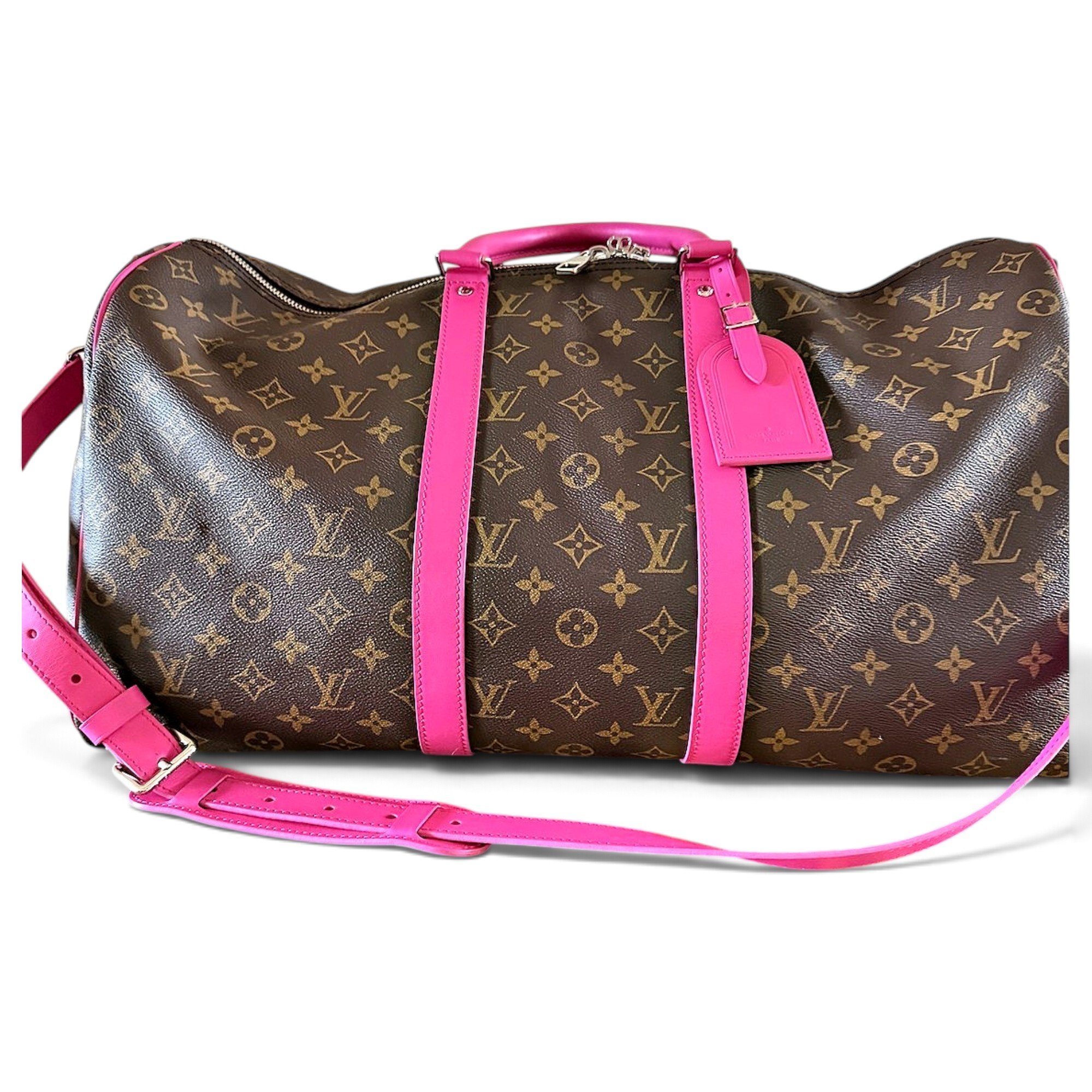 Keepall leather 48h bag