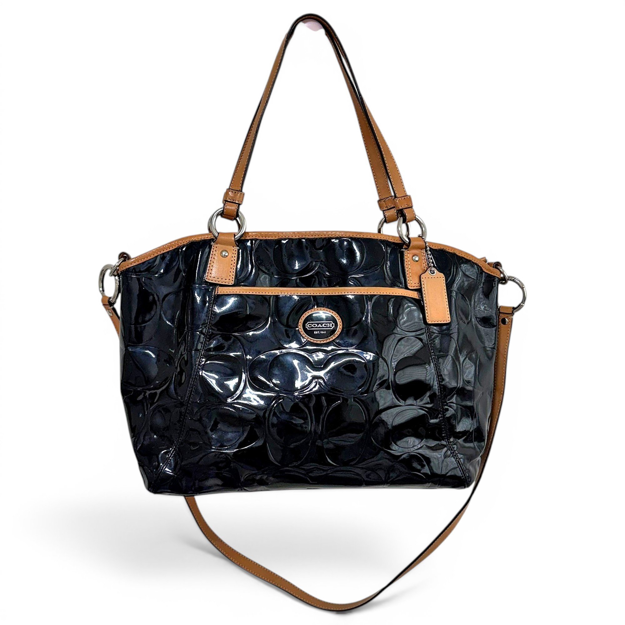Leather crossbody bag