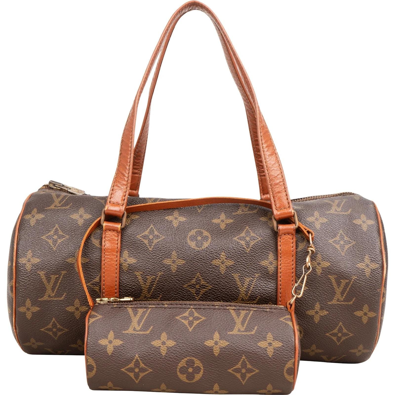 Papillon leather handbag